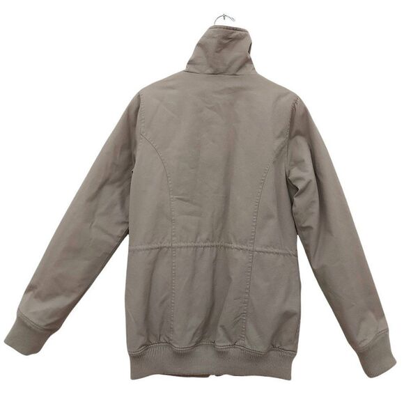 SWS Outerwear Longline Jacket Youth L Brown Insulated Full Zip Snap Winter - Picture 6 of 10